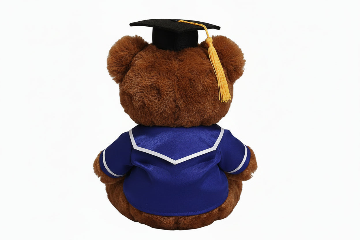 Custom Graduation Brown Bear 28cm