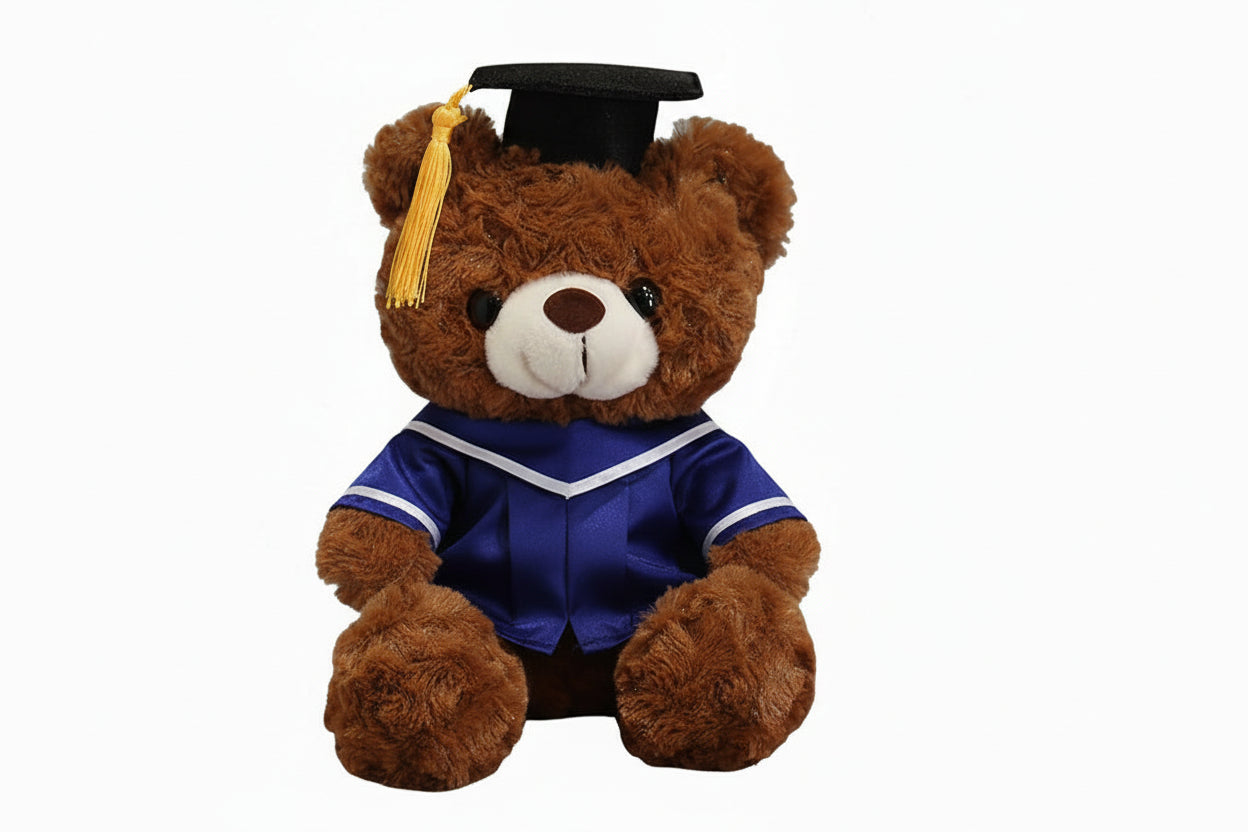 Custom Graduation Brown Bear 28cm