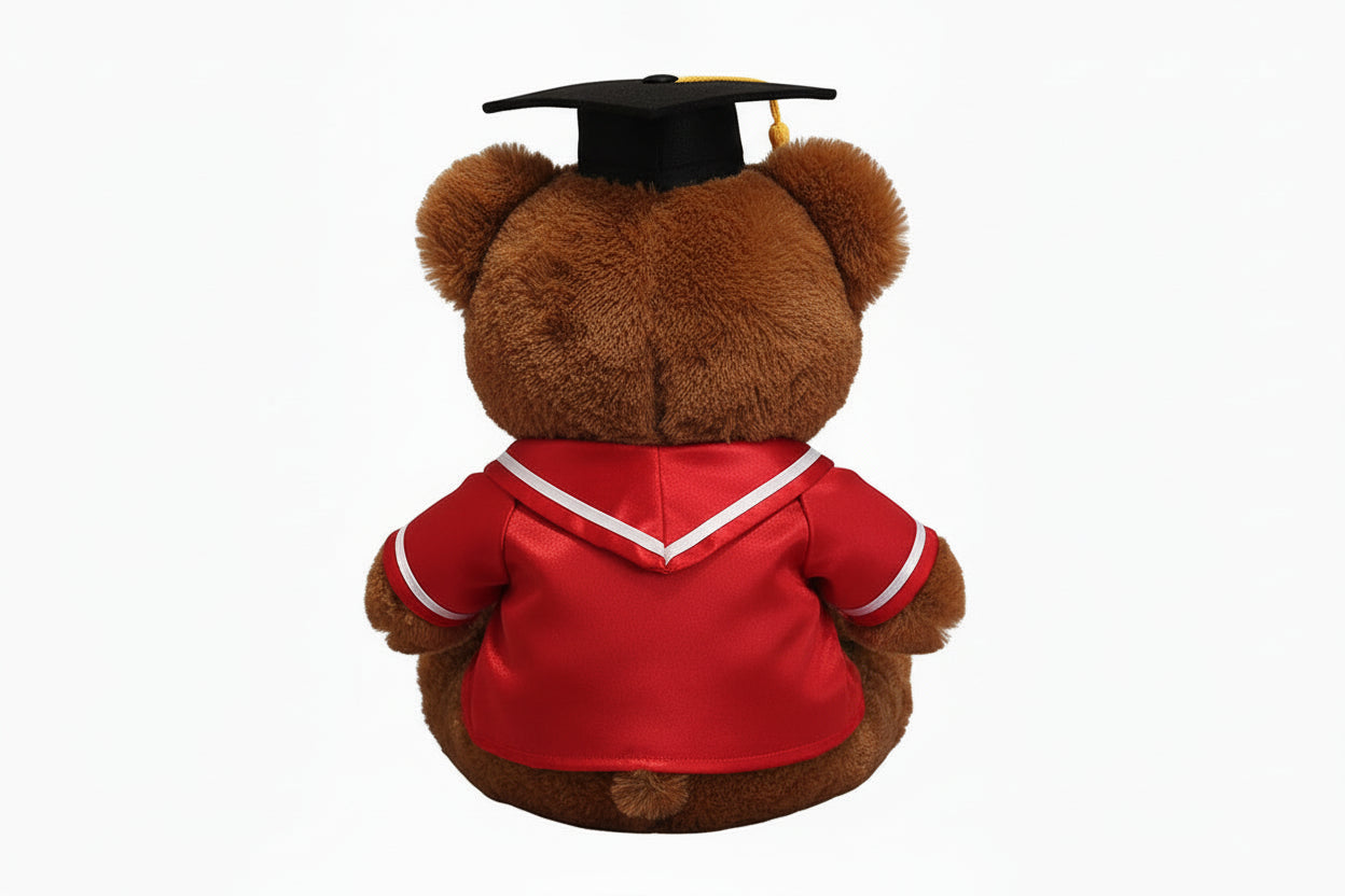 Custom Graduation Brown Bear 28cm