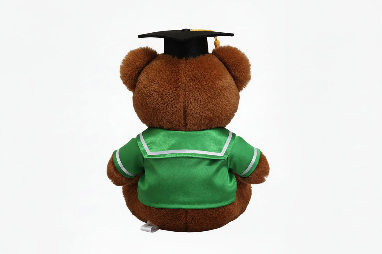 Custom Graduation Brown Bear 28cm
