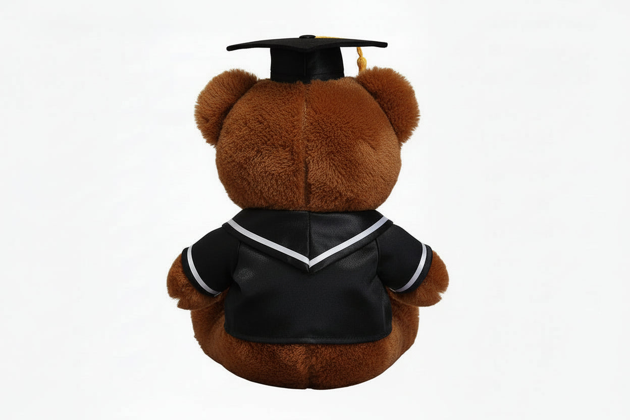 Custom Graduation Brown Bear 28cm