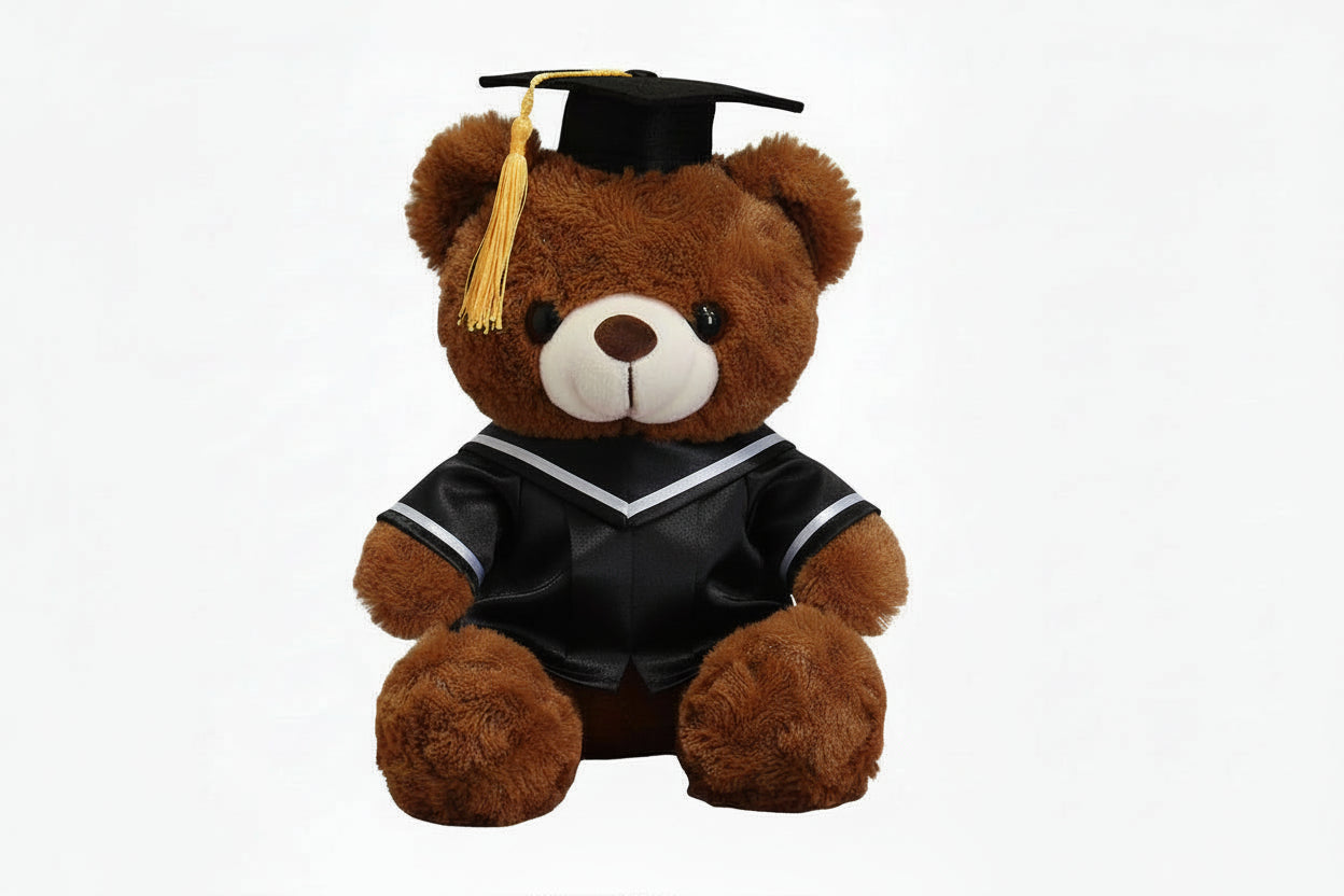 Custom Graduation Brown Bear 28cm